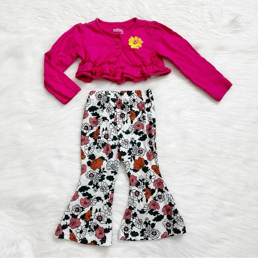 3T Girls Toddler Long Sleeves and Pants Clothes LOT